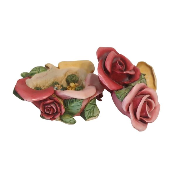 Harmony Kingdom 1999 Parade of Gifts Rose Bouquet Trinket Box Limited Edition - Picture 2 of 9